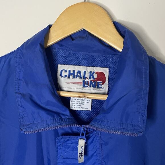 VTG 80s Sydney University Blue Windbreaker Coach Athlete Jacket Australia Men M - Picture 9 of 15